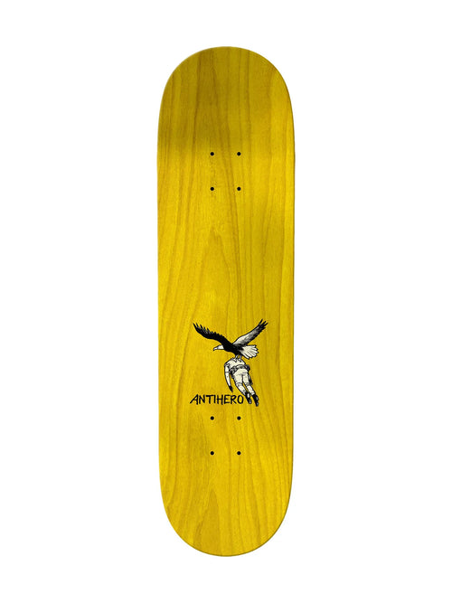 Planches de skate   Antihero Deck Liberdad Pfanner Yellow 8.25 X 32 - 14.38, vue de dessus