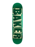 Planches de skate   Baker Deck Brand Logo Rz Grn Foil B2 8.0 X 32, vue de dessous