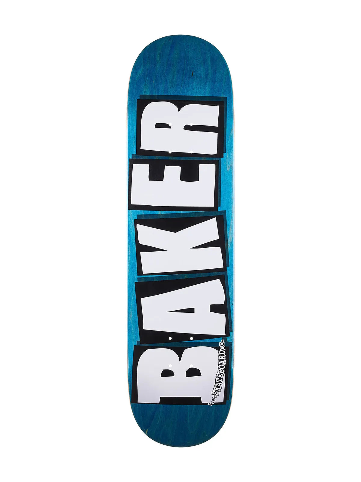 Planches de skate   Baker Deck Brand Logo Veneers B2 8.25, vue de dessous
