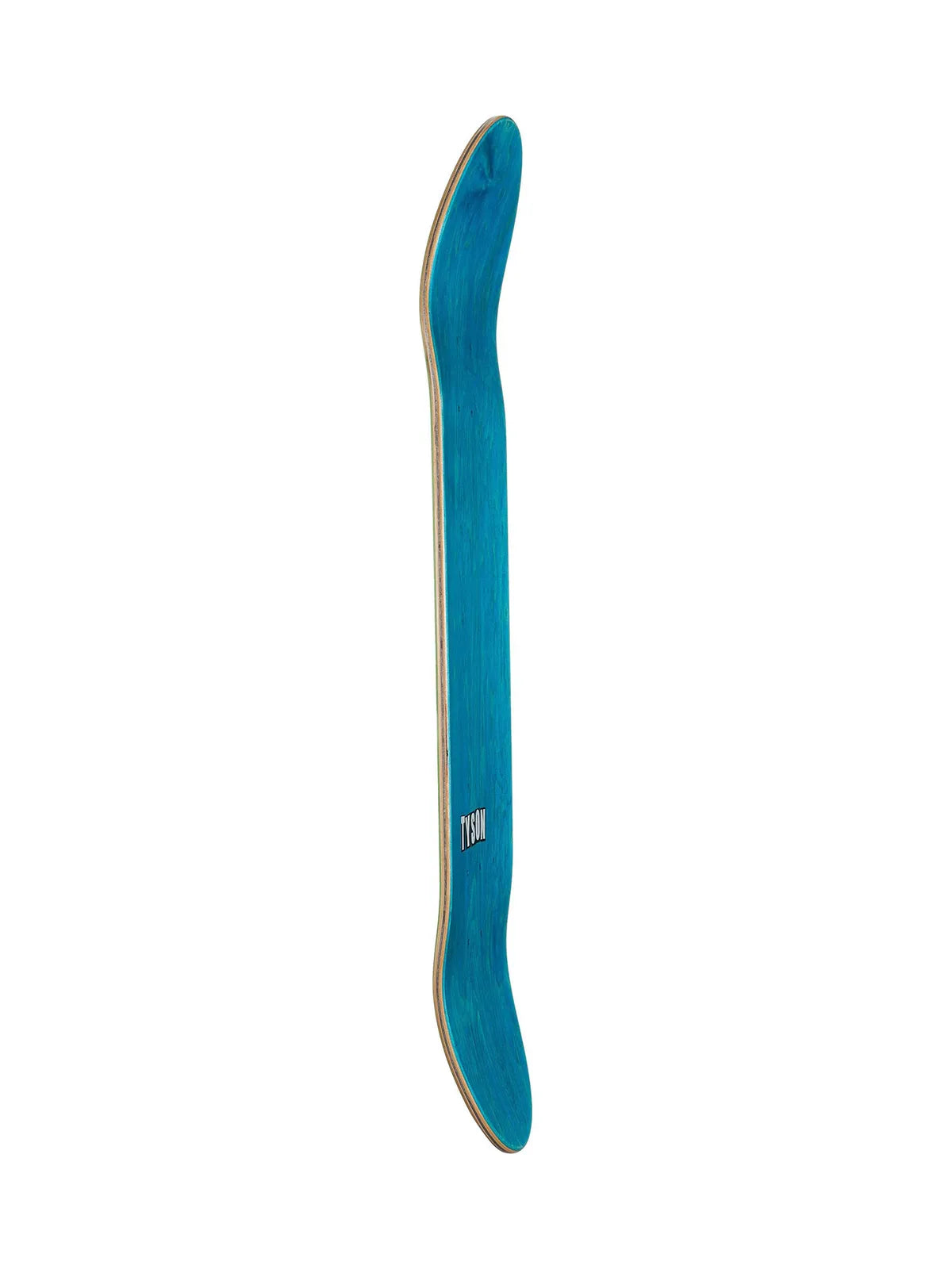 Planches de skate   Baker Deck Tp Arch Slime 8.475 X 31.875, vue de coté