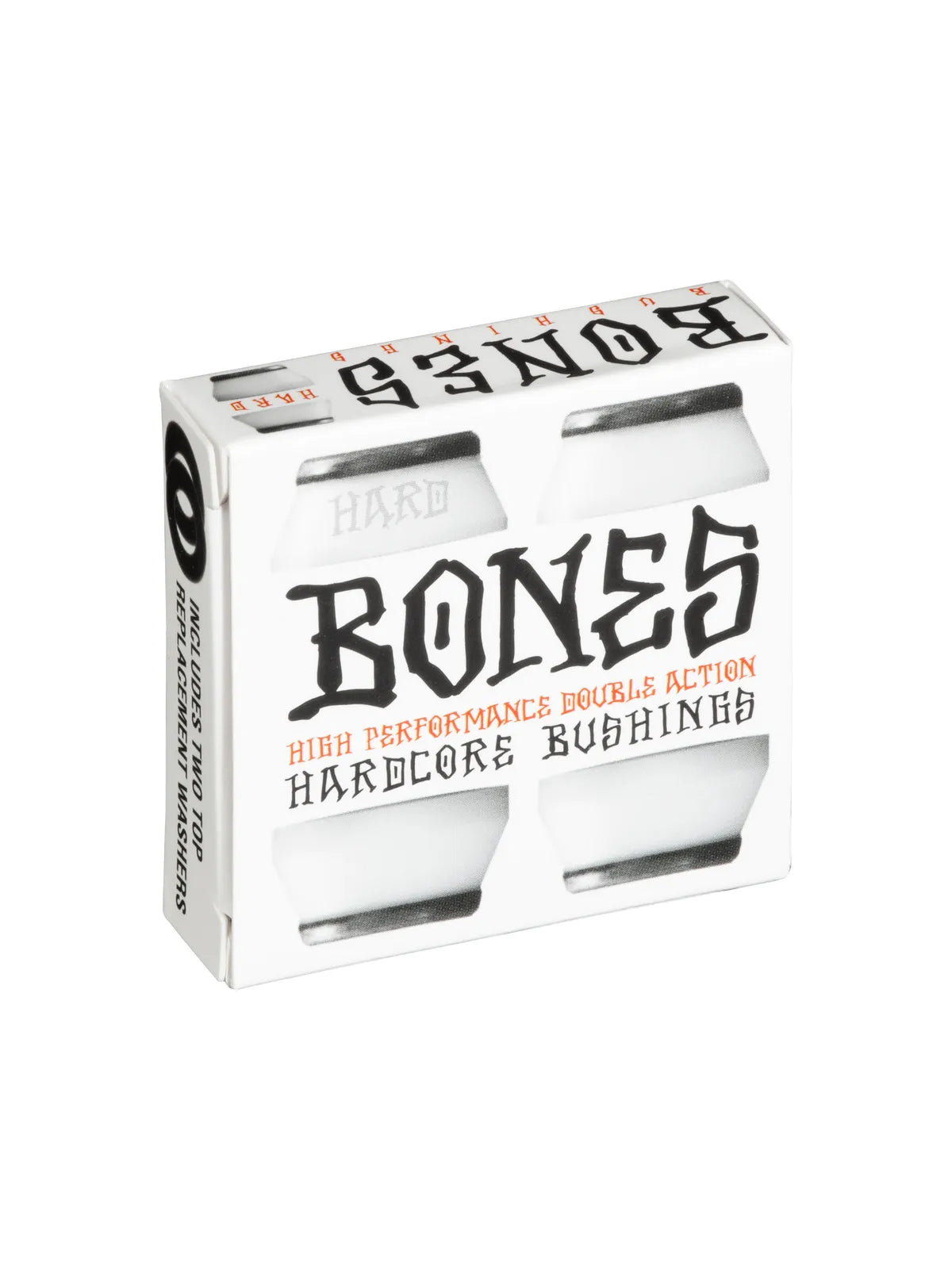 Bushings   Bones Bushings (Jeu De 4 Gommes) Hard White, vue de la boite