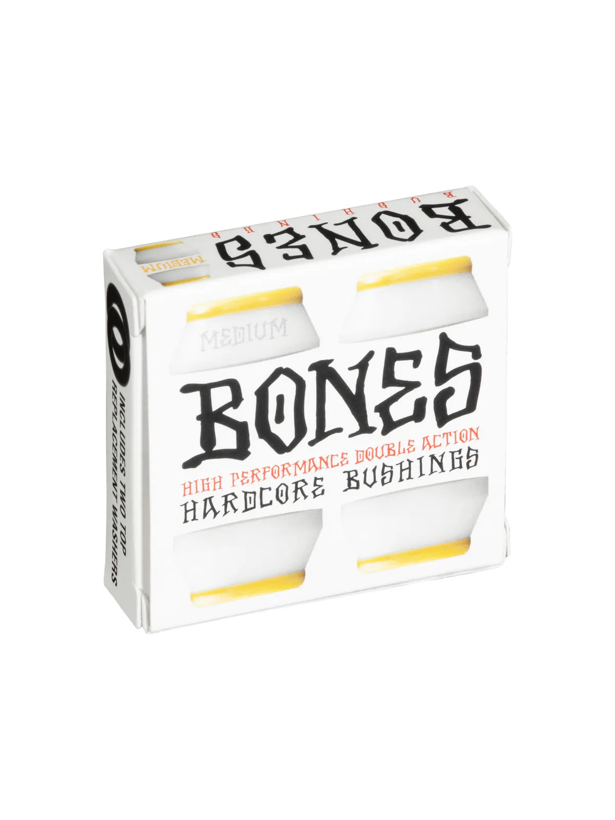 Bushings   Bones Bushings (Jeu De 4 Gommes) Medium White, vue de la boite