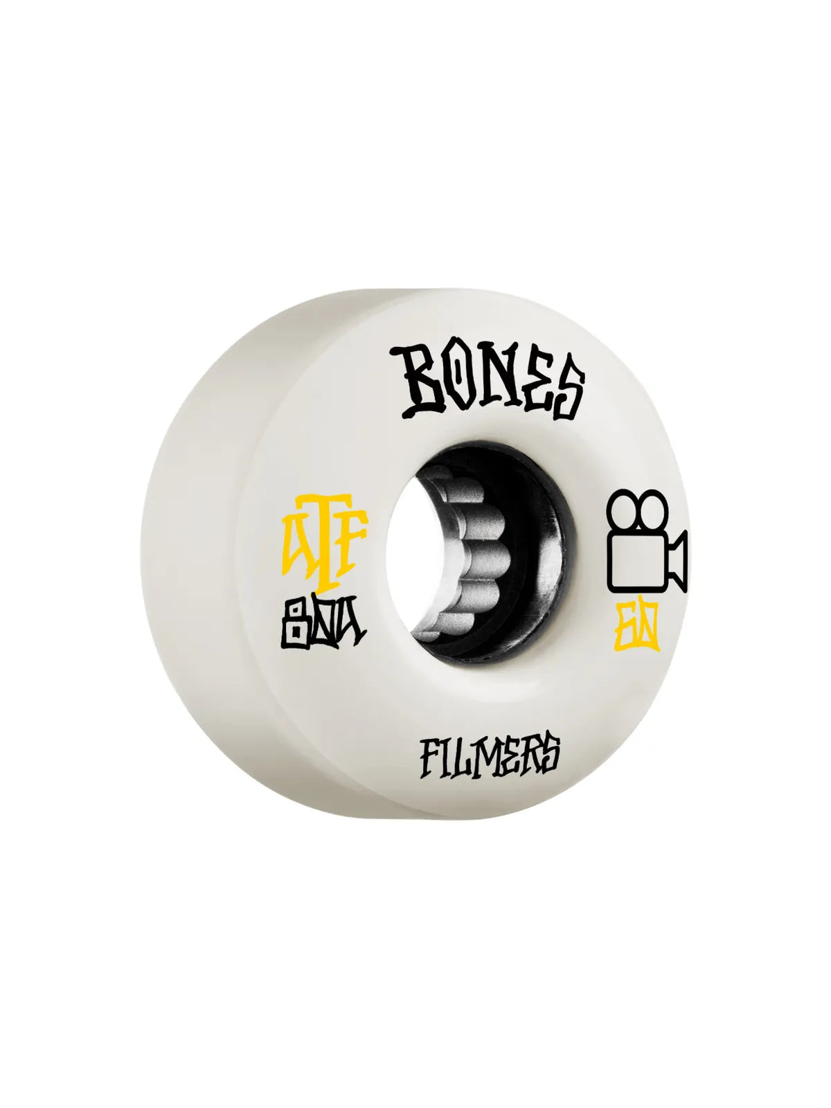 Roues de skate   Bones Wheels (Jeu De 4) Atf 60Mm Filmers 80A, vue face avant