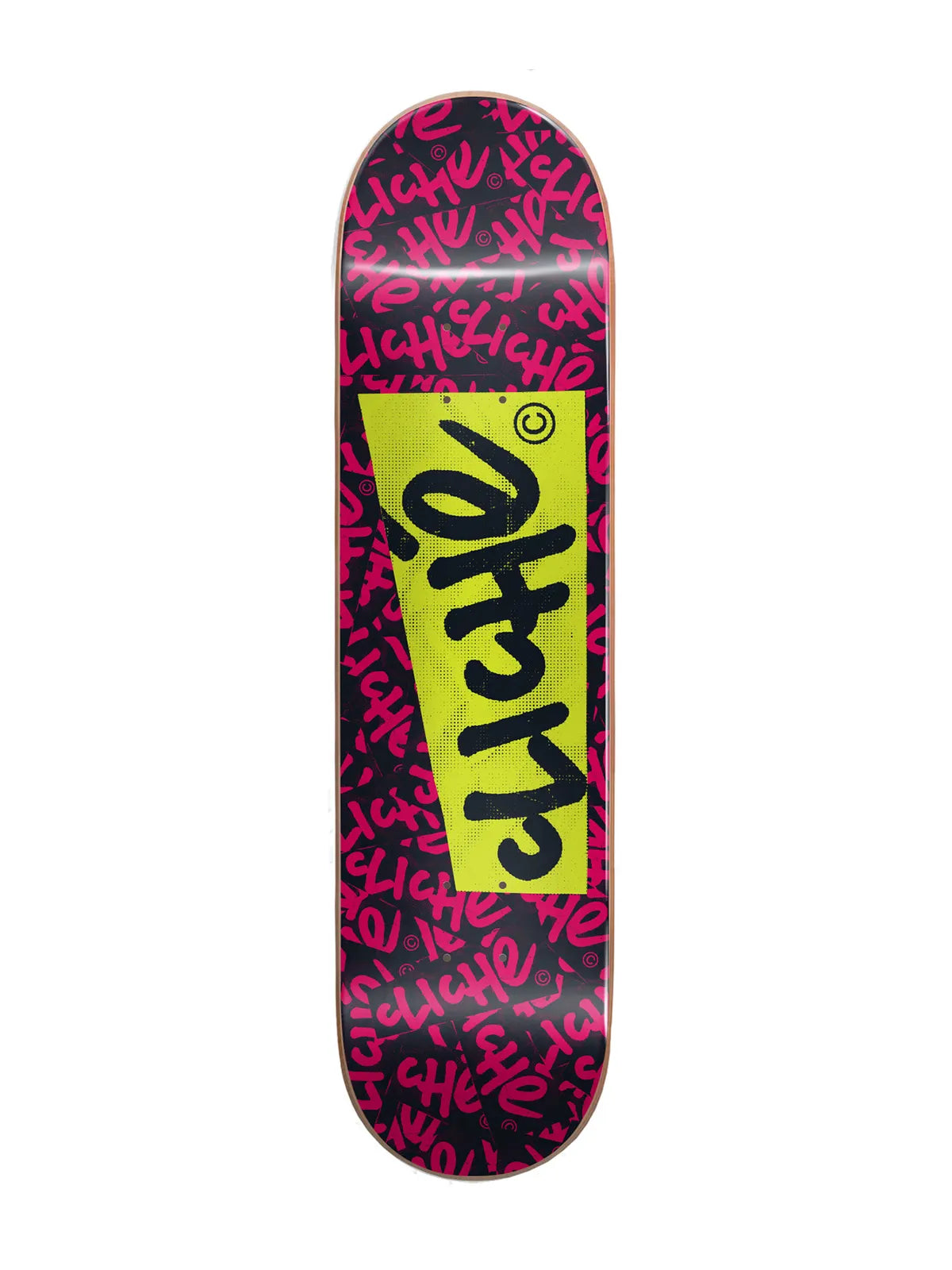 Planches de skate   Cliche Deck Paper Rhm Rubline Lime 8.0 X 31.62 Wb14, vue de dessous