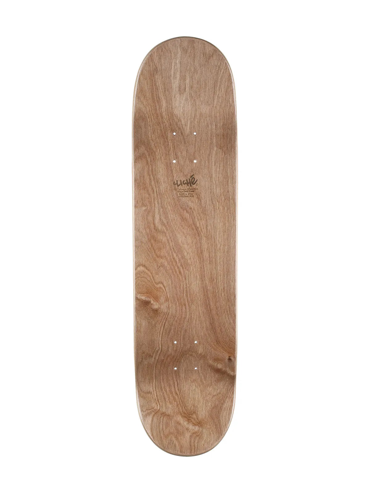 Planches de skate   Cliche Deck Peace Rhm Purple Red 8.0 X 31.56 Wb 14, vue de dessus