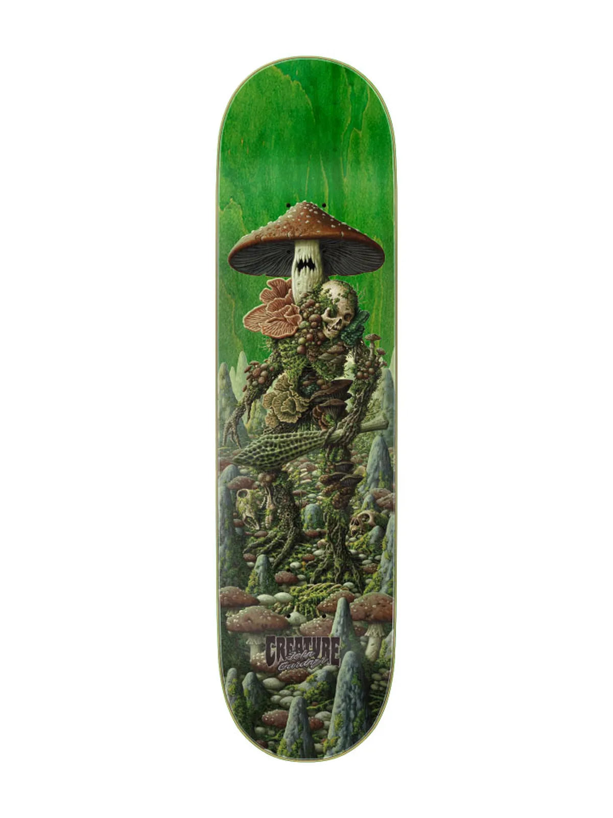Planches de skate   Creature Deck Tba Caverns 8.0 X 31.8, vue de dessous