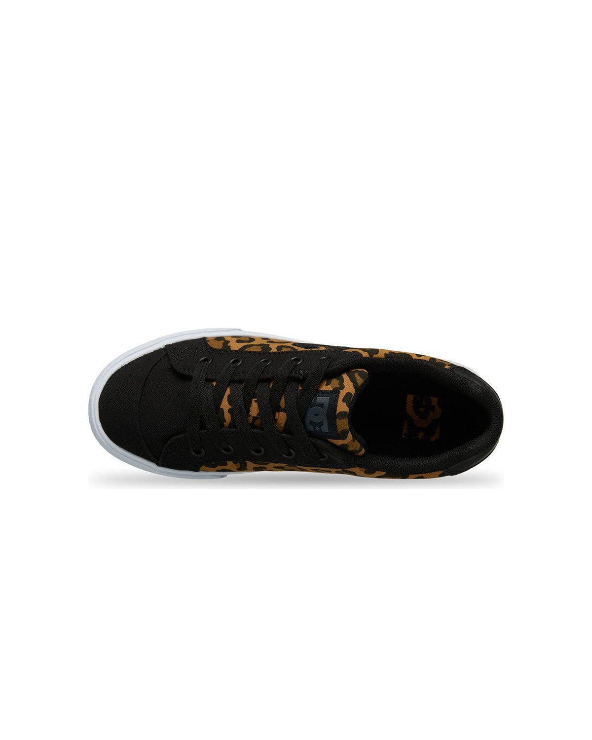 Chaussures de skateboard Dc shoes Chelsea (Anl) Animal, vue du dessus