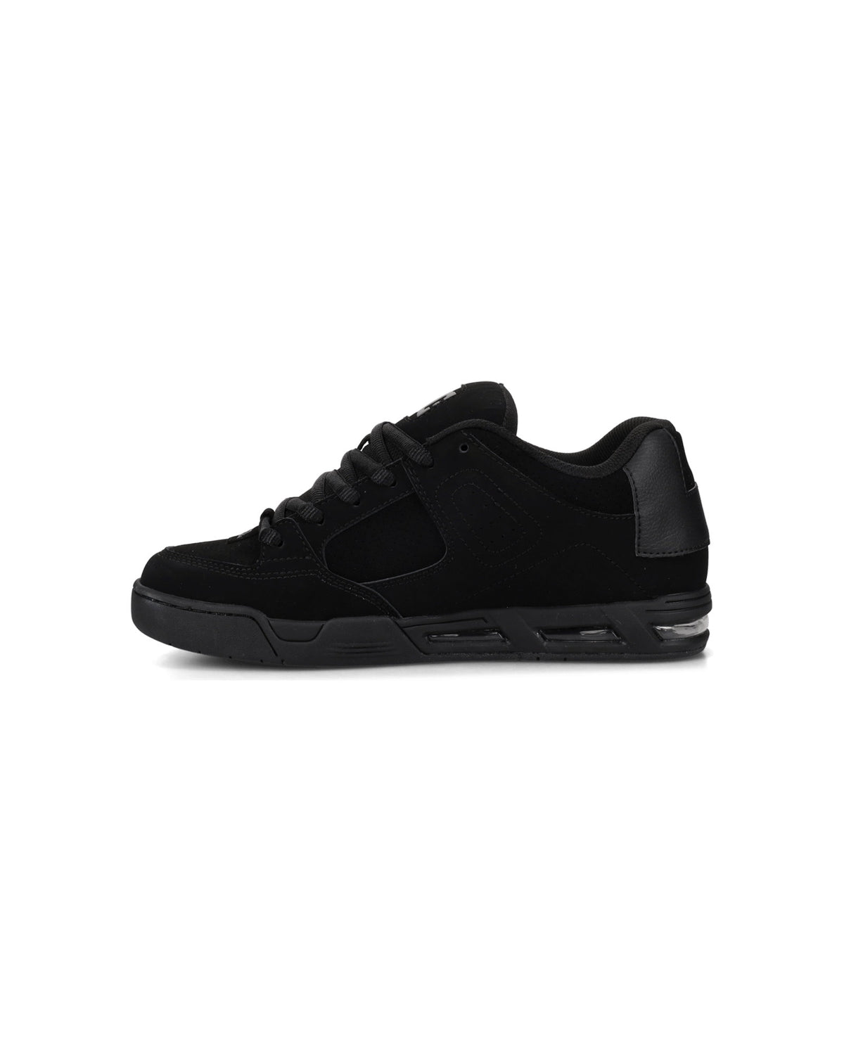Chaussures de skateboard Dc shoes Dc Command (004) Black/Black, vue de profil

