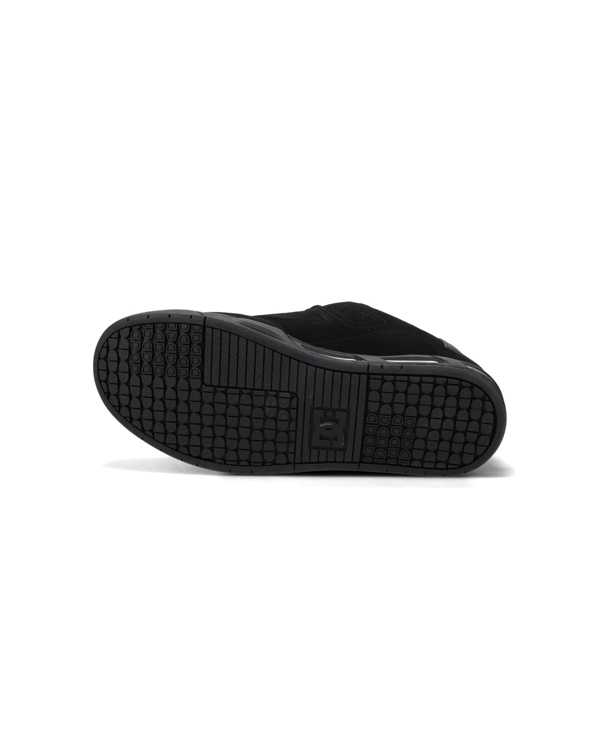 Chaussures de skateboard Dc shoes Dc Command (004) Black/Black, vue de dessous de la semelle extérieure

