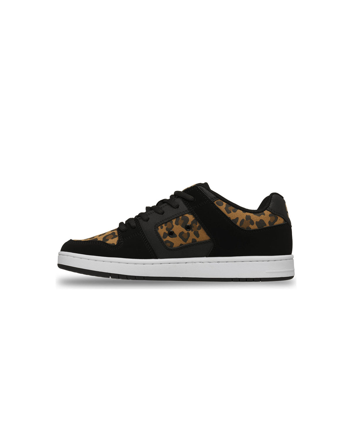 Chaussures de skateboard Dc shoes Manteca 4 (Cbl) Cheetah Black, vue de profil