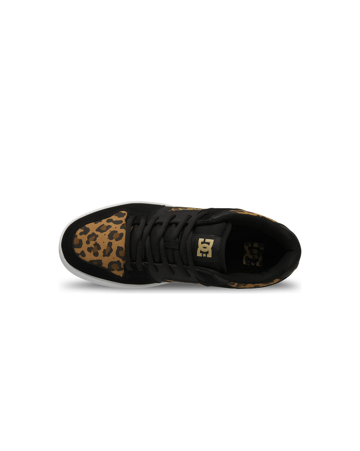 Chaussures de skateboard Dc shoes Manteca 4 (Cbl) Cheetah Black, vue du dessus