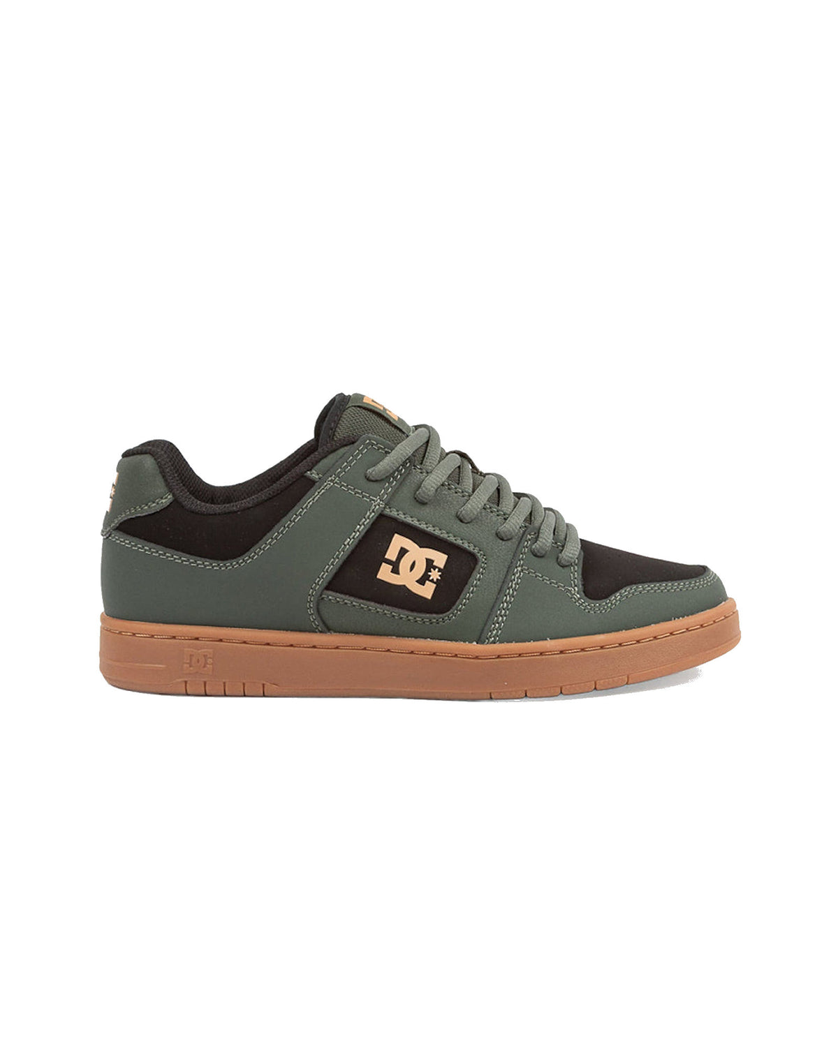 Chaussures de skateboard Dc shoes Manteca 4 (De0) Deep Forest, vue de profil