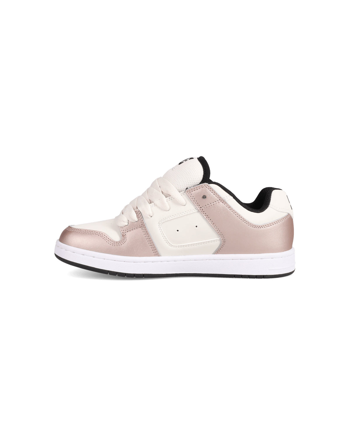 Chaussures de skateboard Dc shoes Manteca 4 (657) Rose Gold/Off White, vue de profil