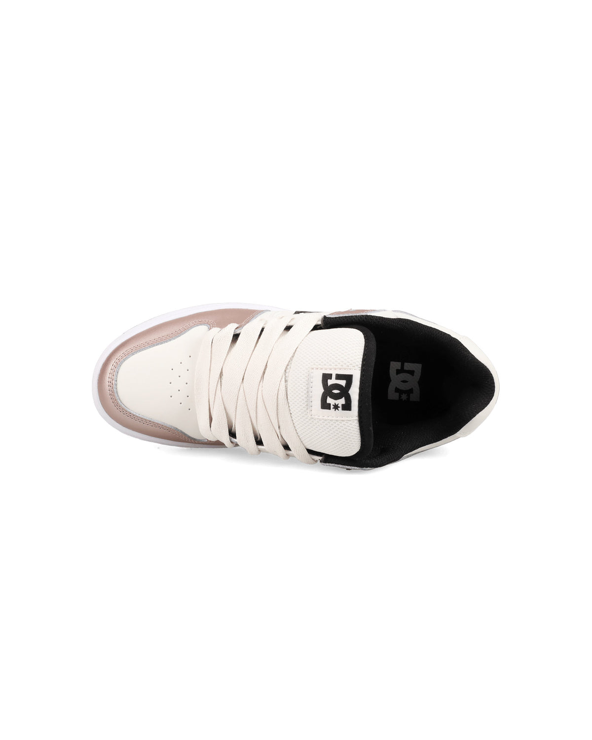 Chaussures de skateboard Dc shoes Manteca 4 (657) Rose Gold/Off White, vue du dessus