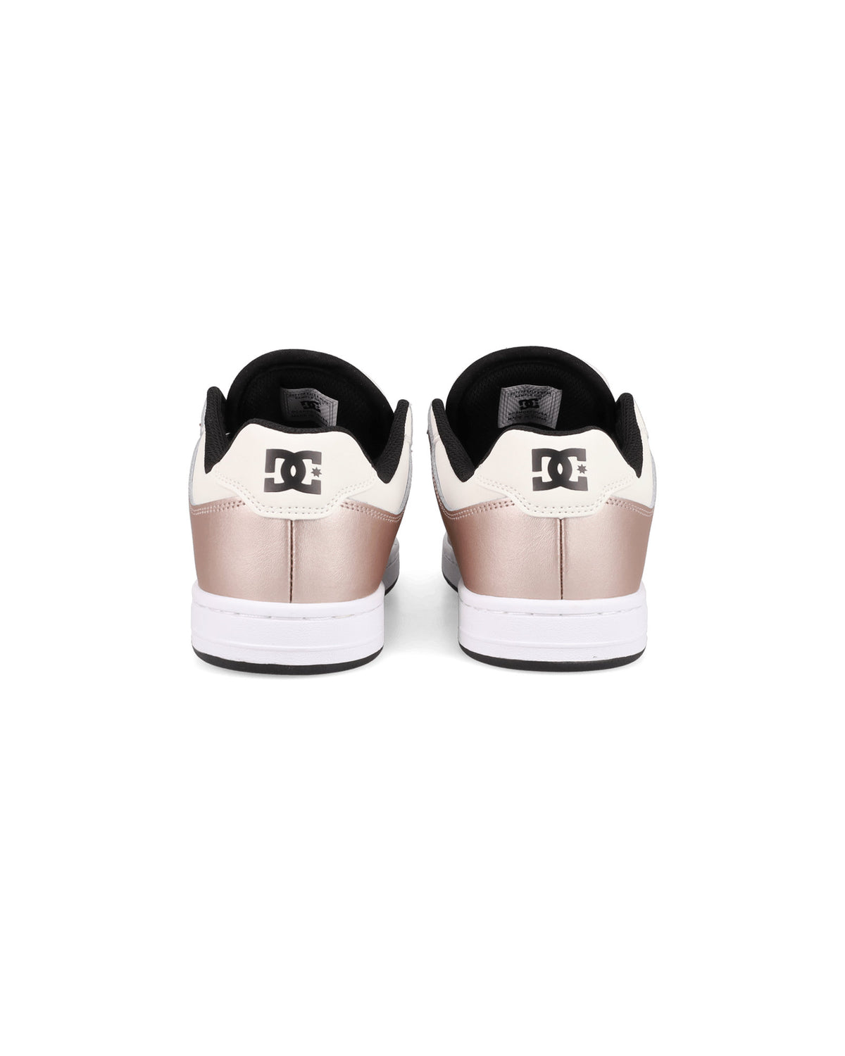 Chaussures de skateboard Dc shoes Manteca 4 (657) Rose Gold/Off White, vue de derrière