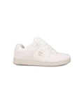 Chaussures de skateboard Dc shoes Manteca 4 S (102) Off White, vue de profil
