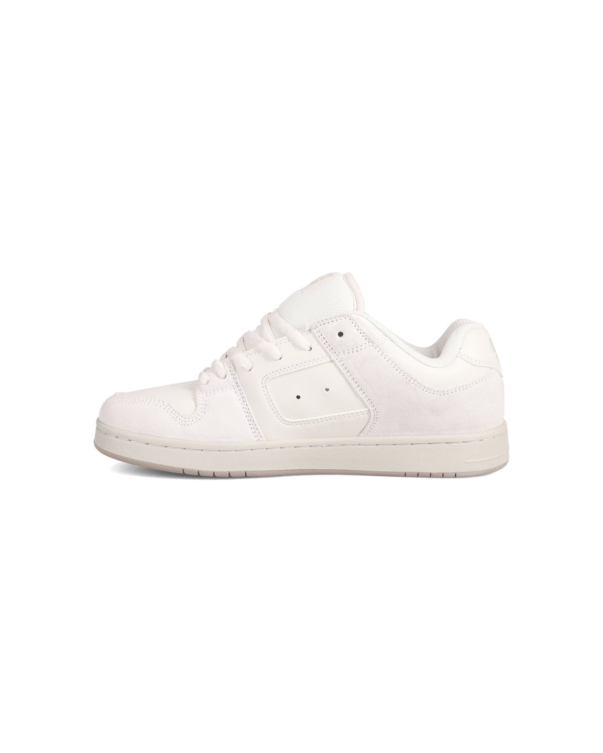 Chaussures de skateboard Dc shoes Manteca 4 S (102) Off White, vue de profil