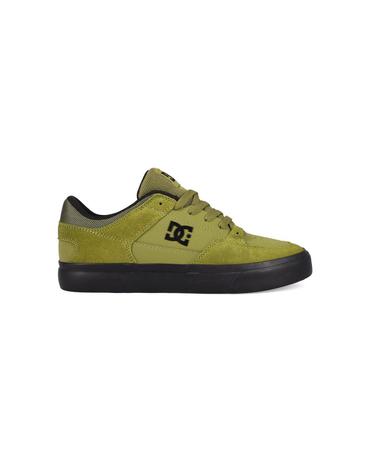 Chaussures de skateboard Dc shoes Onyx S (301) Olive/Black, vue de profil