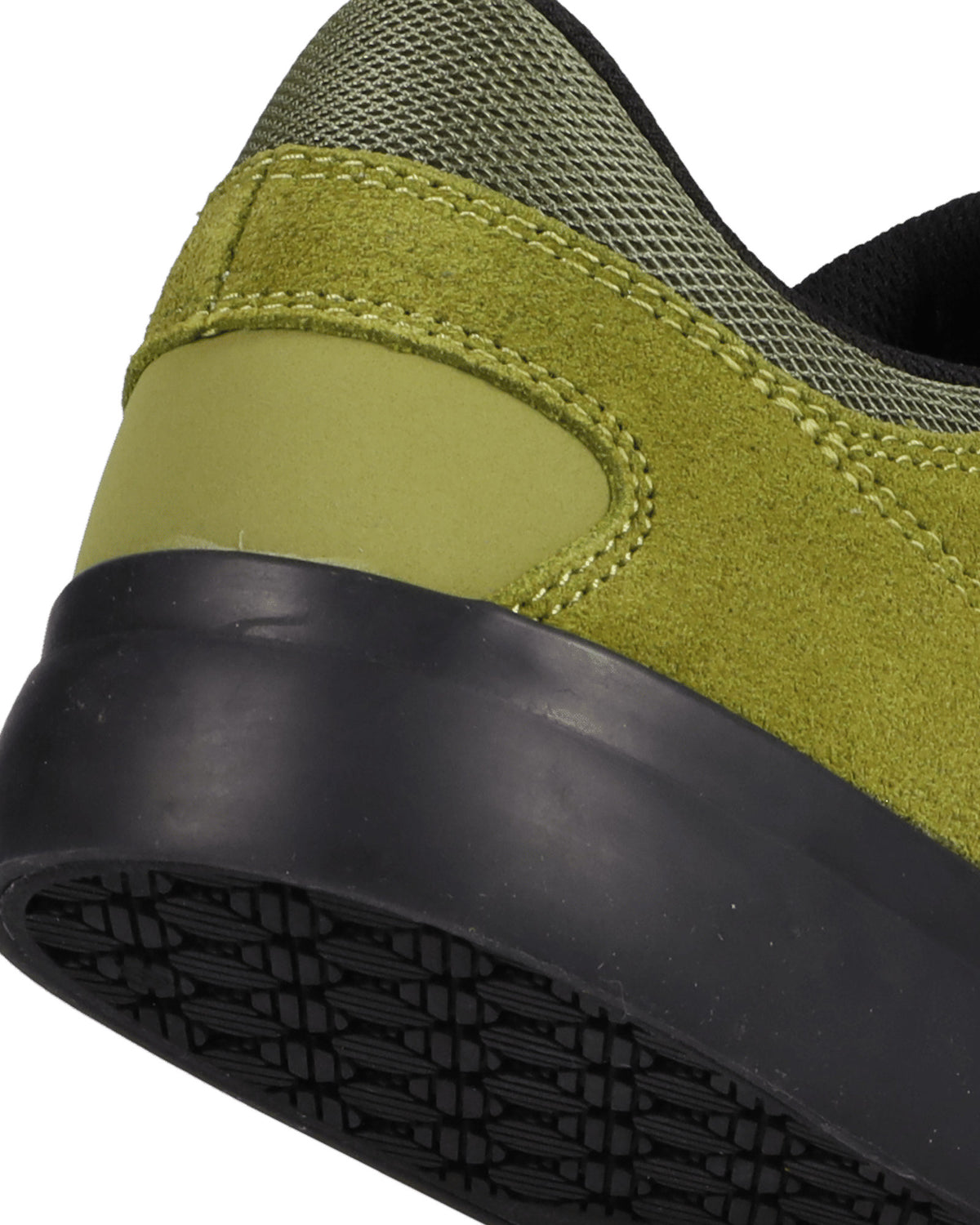 Chaussures de skateboard Dc shoes Onyx S (301) Olive/Black, vue latérale avec la semelle extérieure visible