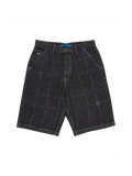 Shorts Dc shoes Baggy Denim Jort Wired 32 Black, vue de face a plat