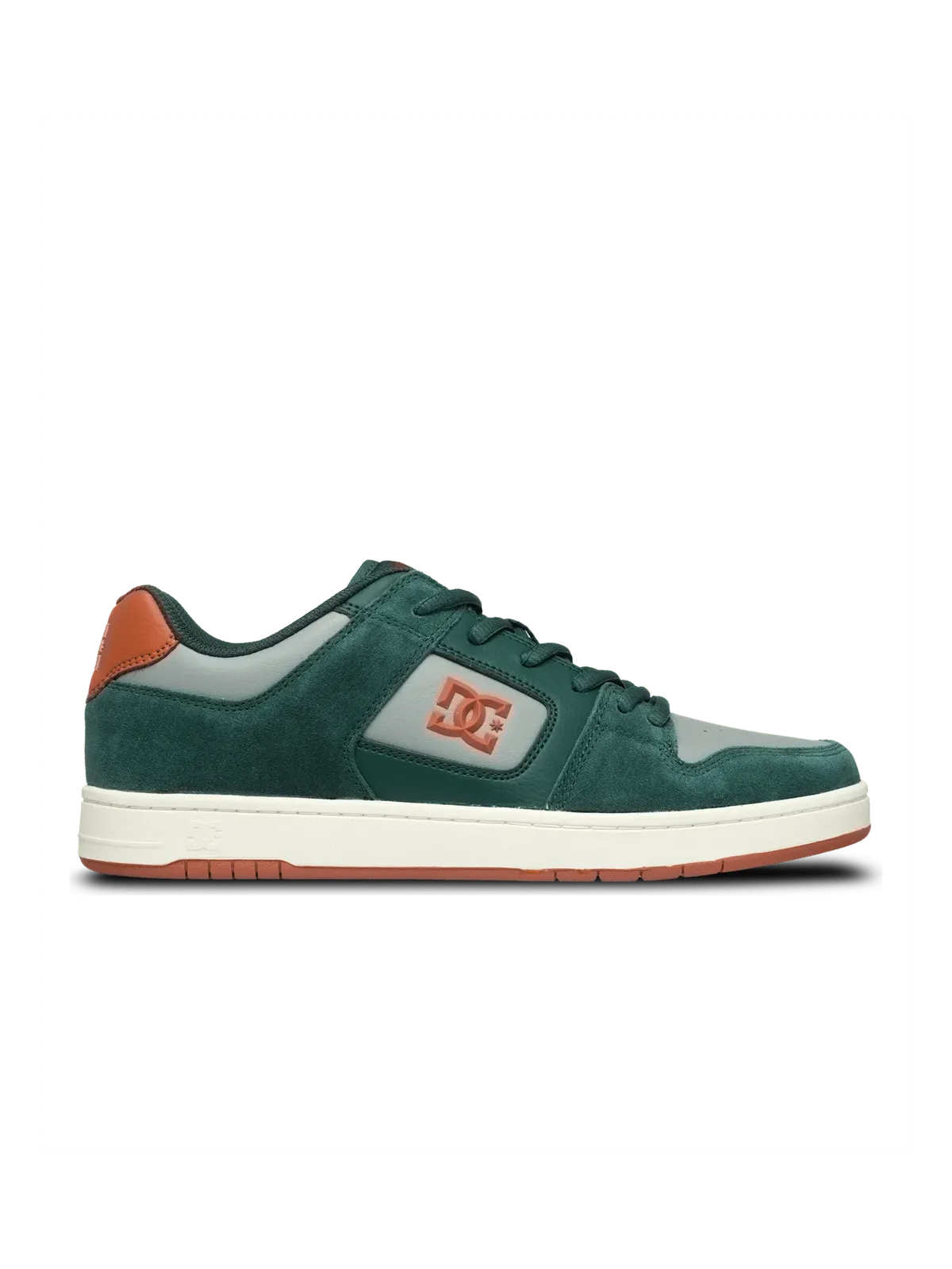 Chaussures de skateboard Dc shoes Manteca 4 S Dc Navy/Orange, vue de coté