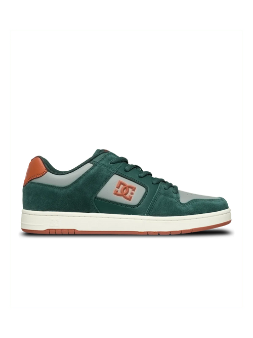 Chaussures de skateboard Dc shoes Manteca 4 S Dc Navy/Orange, vue de coté