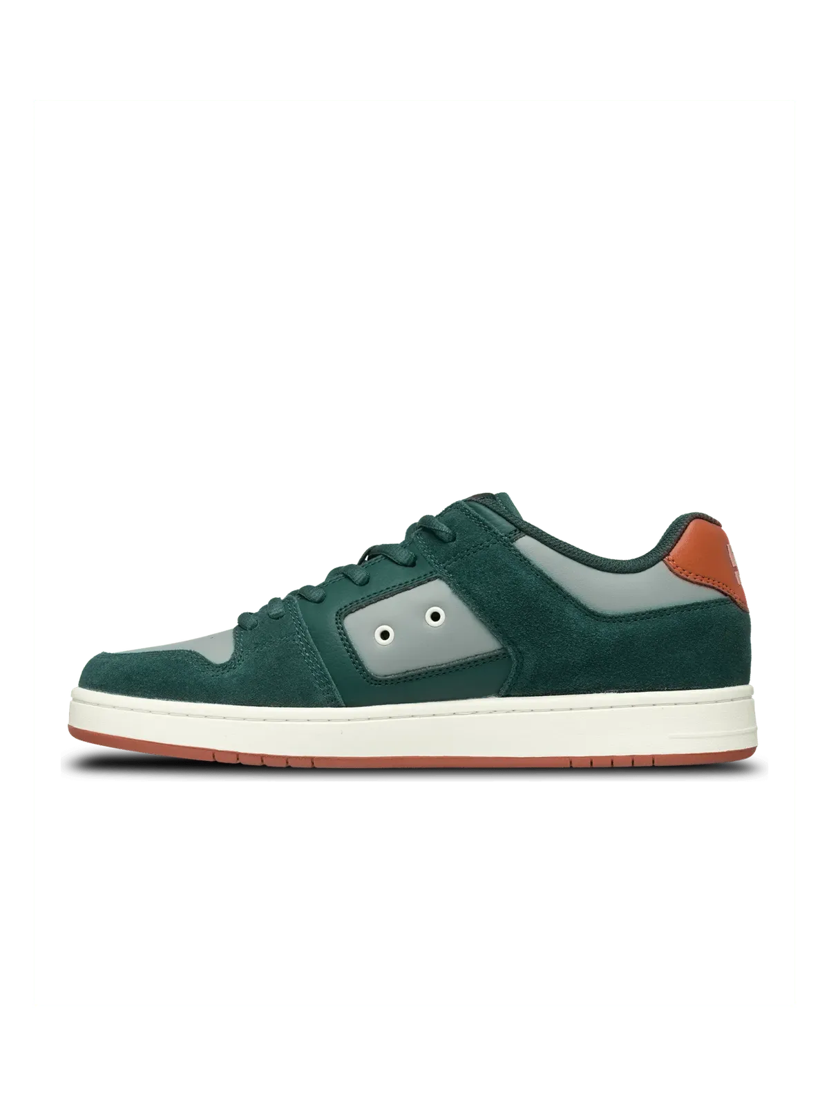 Chaussures de skateboard Dc shoes Manteca 4 S Dc Navy/Orange, vue de coté