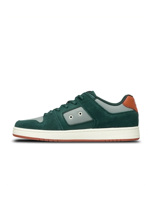 Chaussures de skateboard Dc shoes Manteca 4 S Dc Navy/Orange, vue de coté