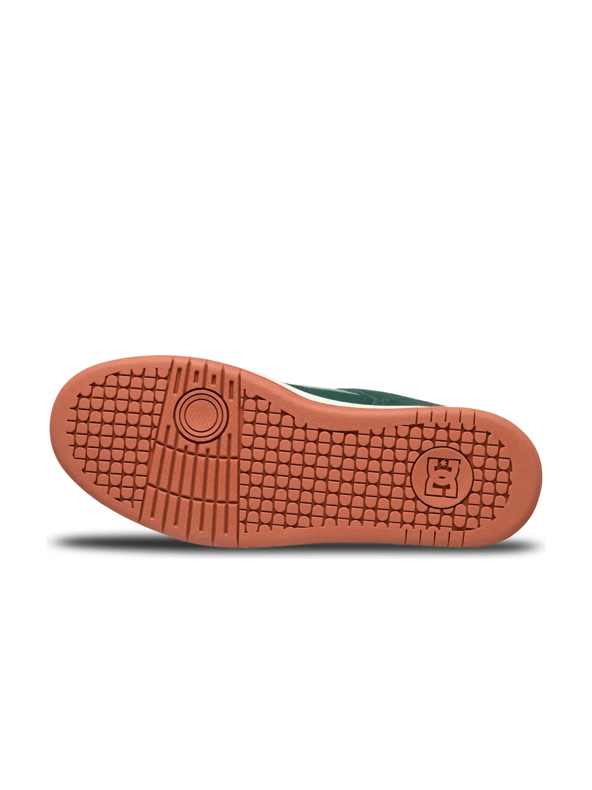 Chaussures de skateboard Dc shoes Manteca 4 S Dc Navy/Orange, vue de dessous de la semelle