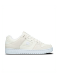 Chaussures de skateboard Dc shoes Manteca Se Off White, vue de coté