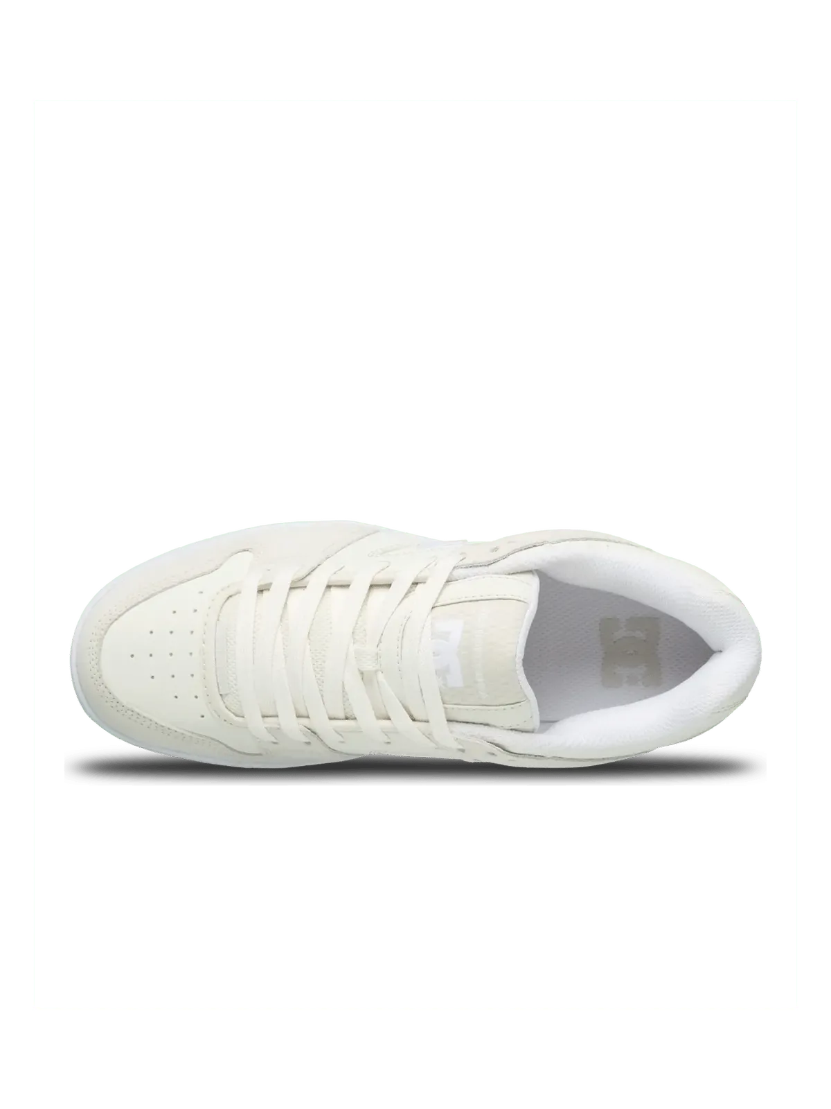 Chaussures de skateboard Dc shoes Manteca Se Off White, vue de dessus