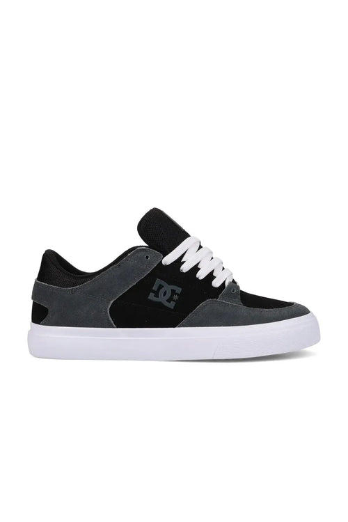 Chaussures de skateboard Dc shoes Onyx S Wm Black/Grey/White, vue de coté