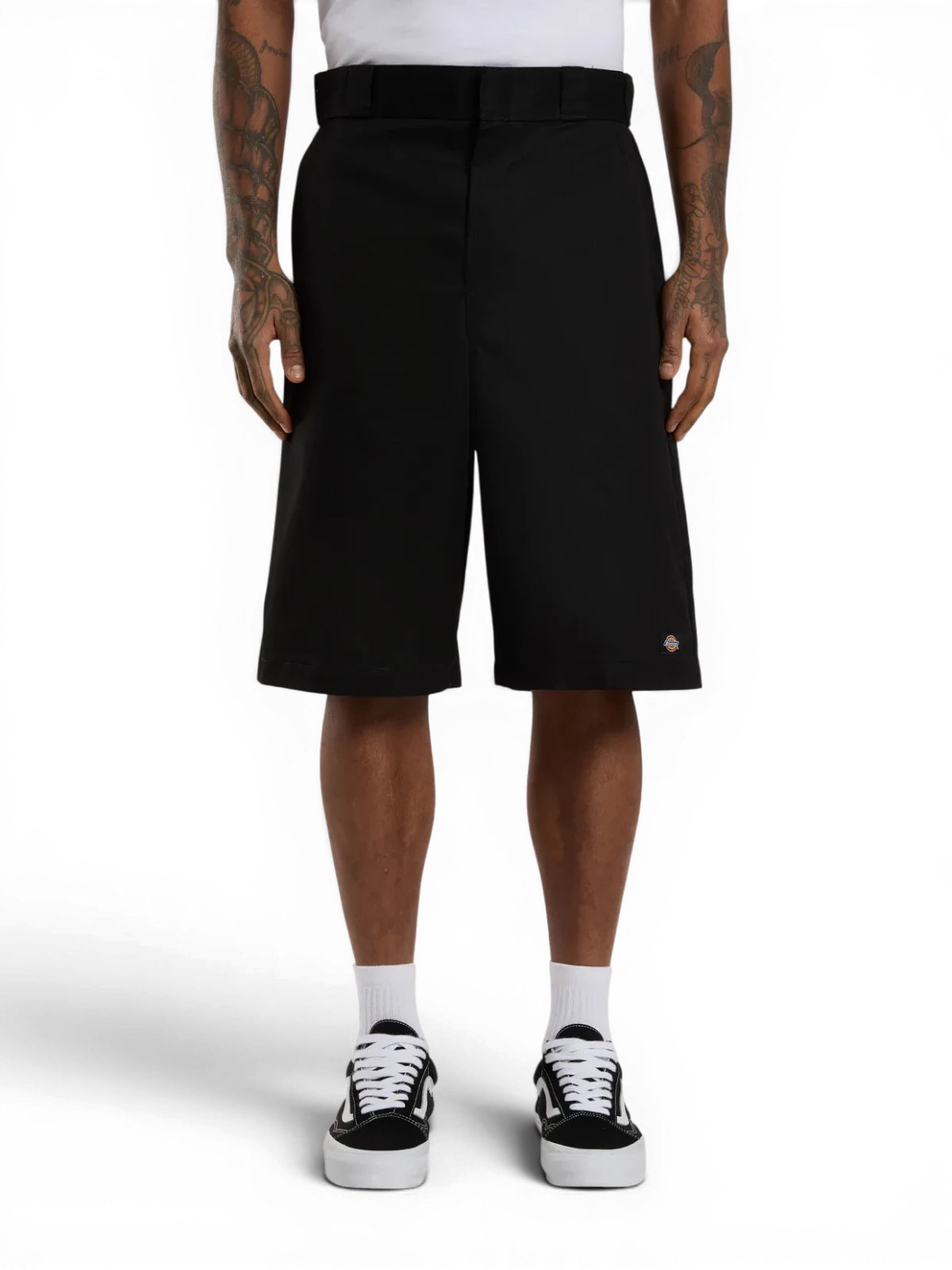 Shorts Dickies 13In Mlt Pkt W/St Rec Black, vue portée de face