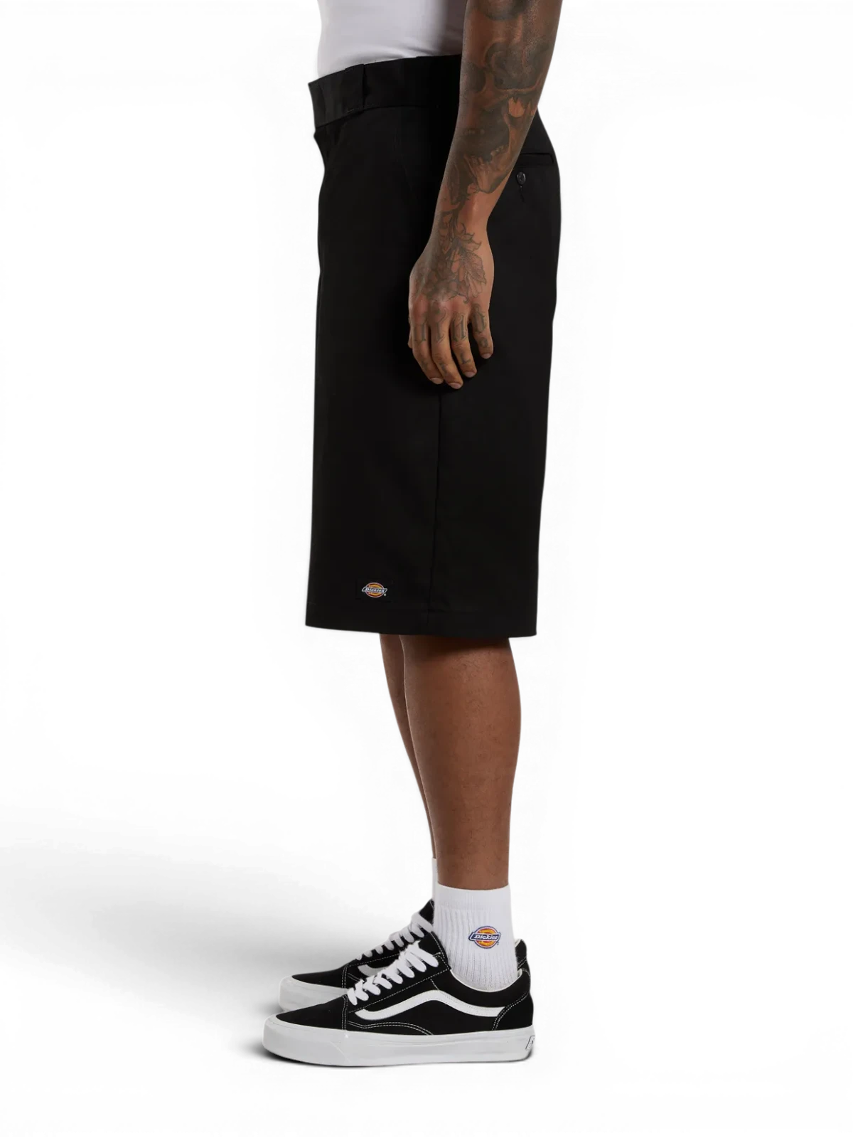Shorts Dickies 13In Mlt Pkt W/St Rec Black, vue portée de coté