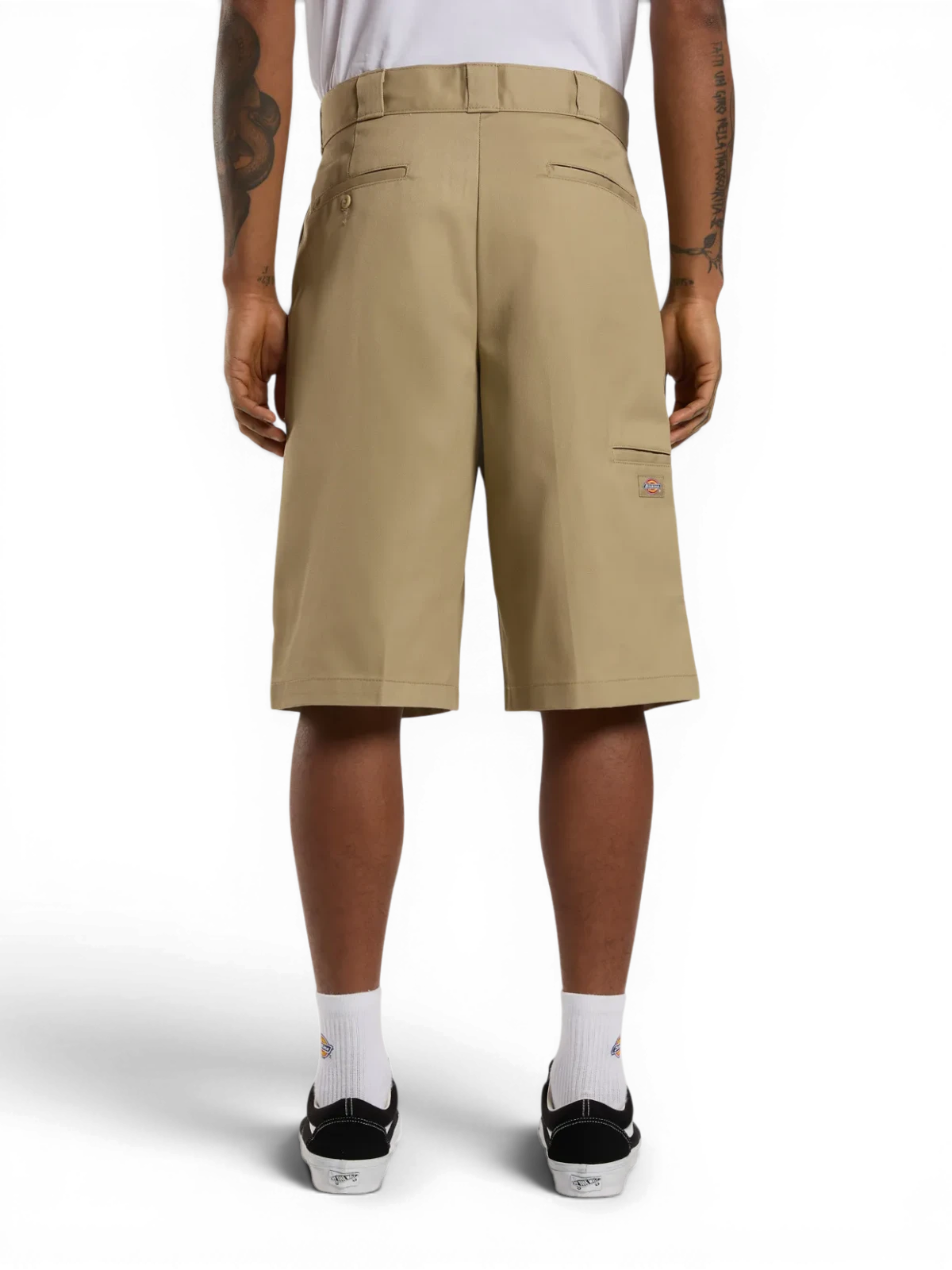 Shorts Dickies 13In Mlt Pkt W/St Rec Khaki, vue portée de l’arrière