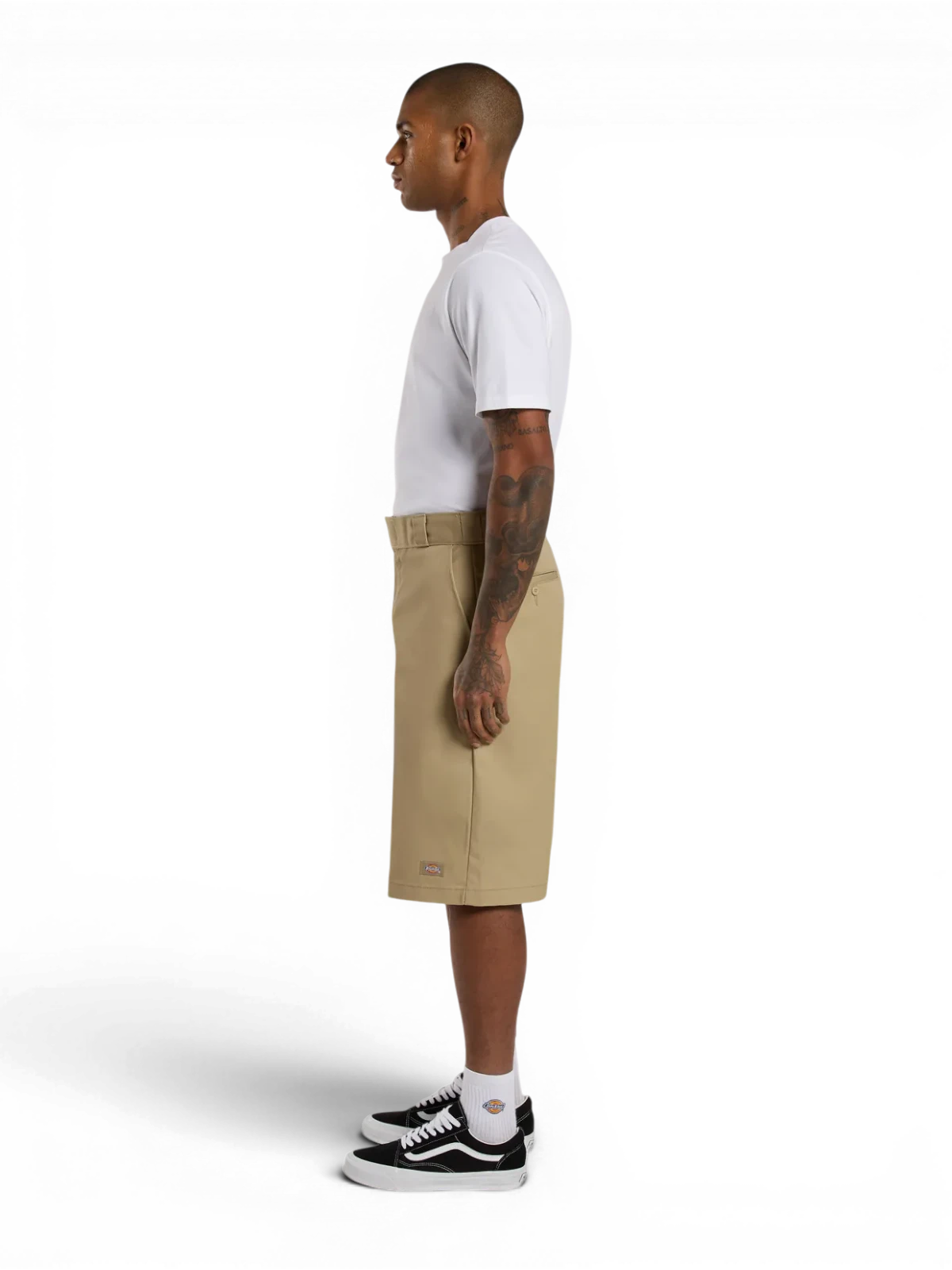Shorts Dickies 13In Mlt Pkt W/St Rec Khaki, vue portée de coté