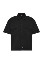 Dickies 247 Gd Work Shirt Ss Black - Chemises