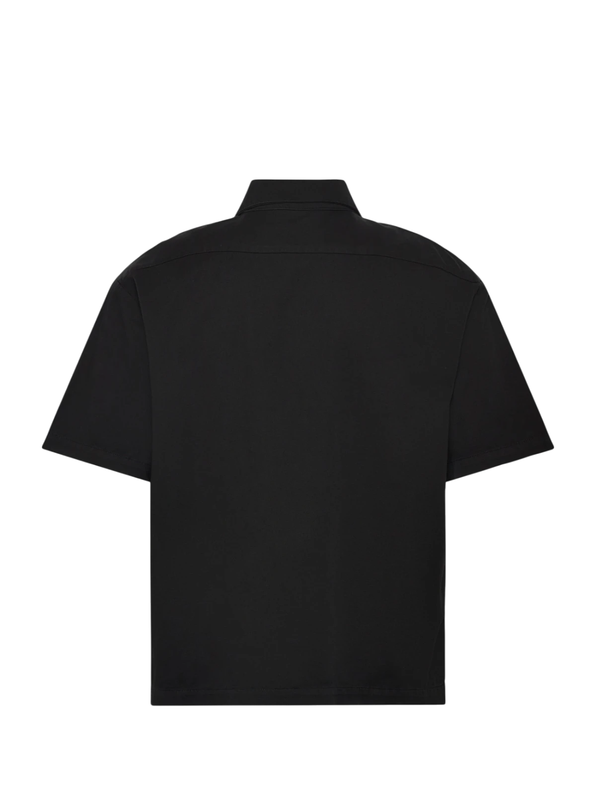 Chemises Dickies 247 Gd Work Shirt Ss Black, vue de dos a plat