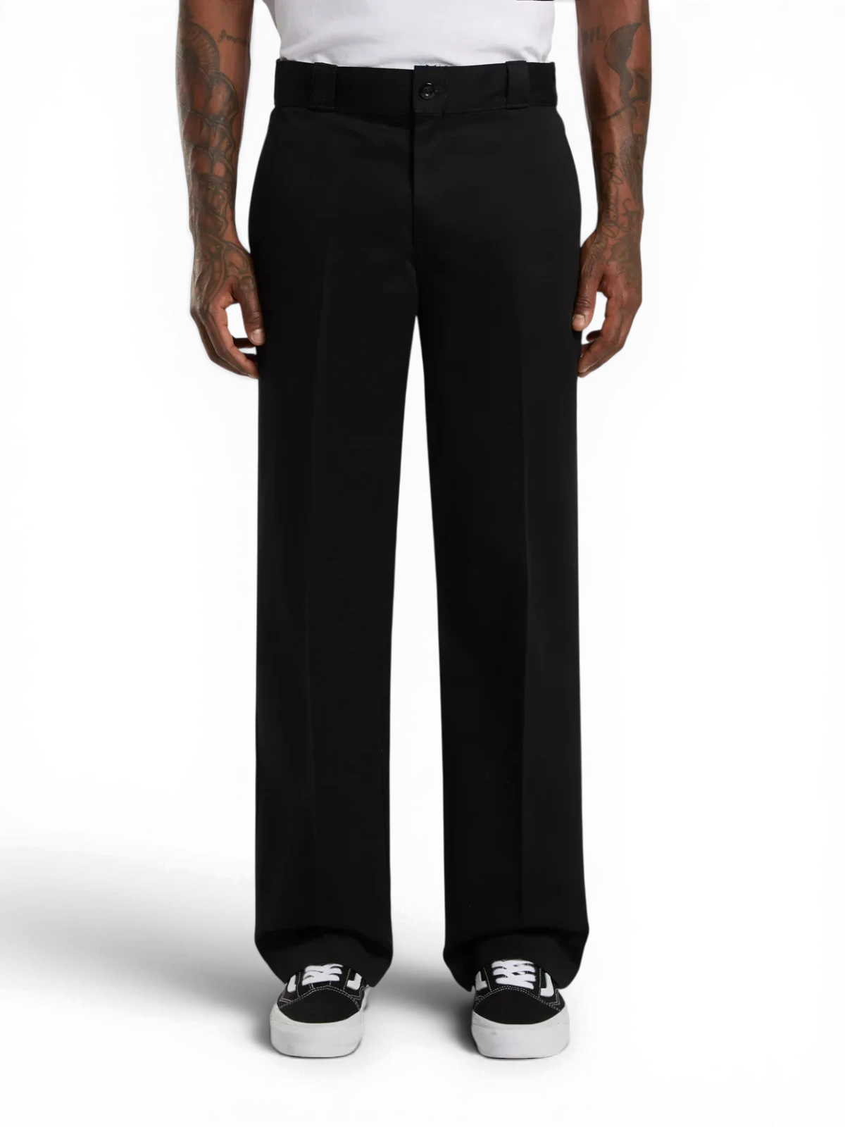 Pantalons Dickies 247 Regular Work Pant Black, vue portée de face