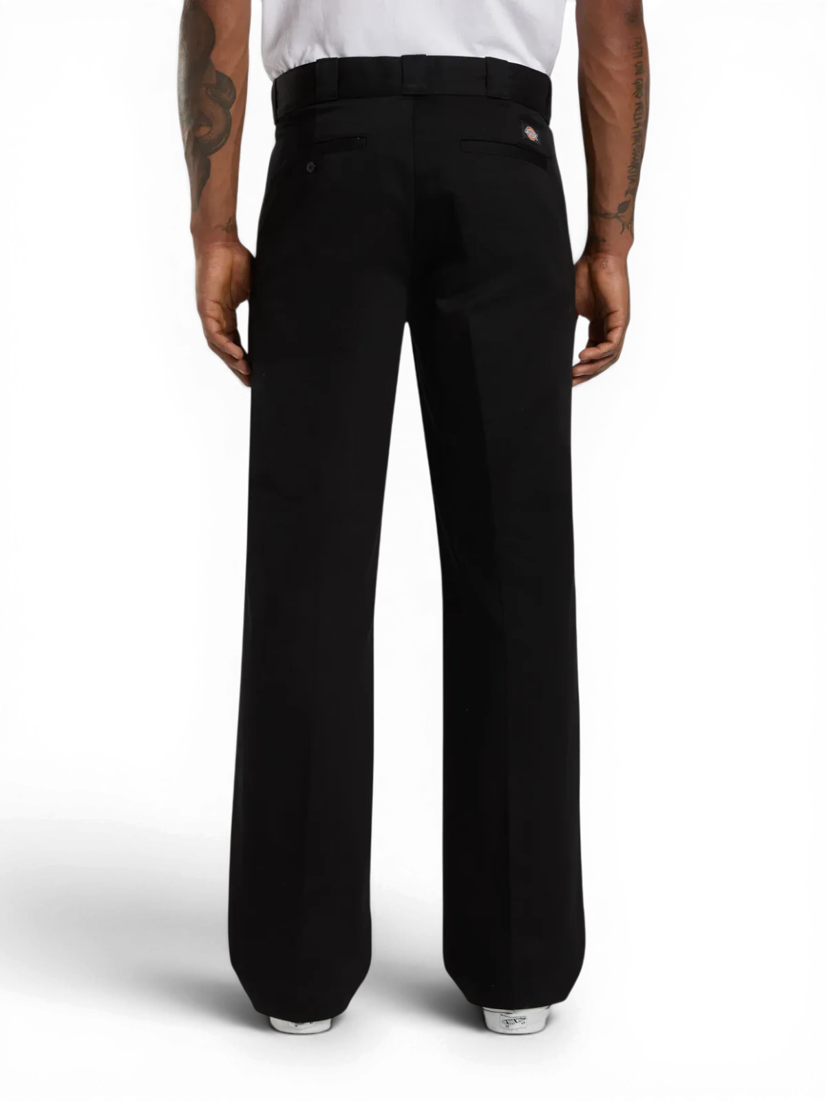 Pantalons Dickies 247 Regular Work Pant Black, vue portée de l’arrière
