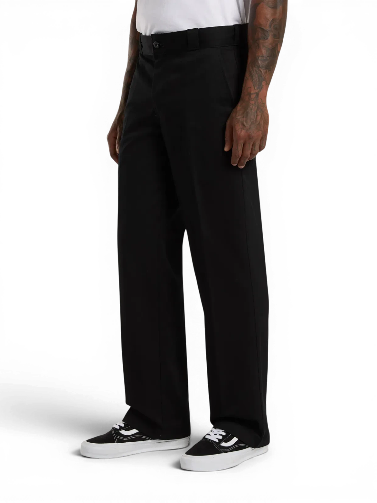 Pantalons Dickies 247 Regular Work Pant Black, vue portée de ¾