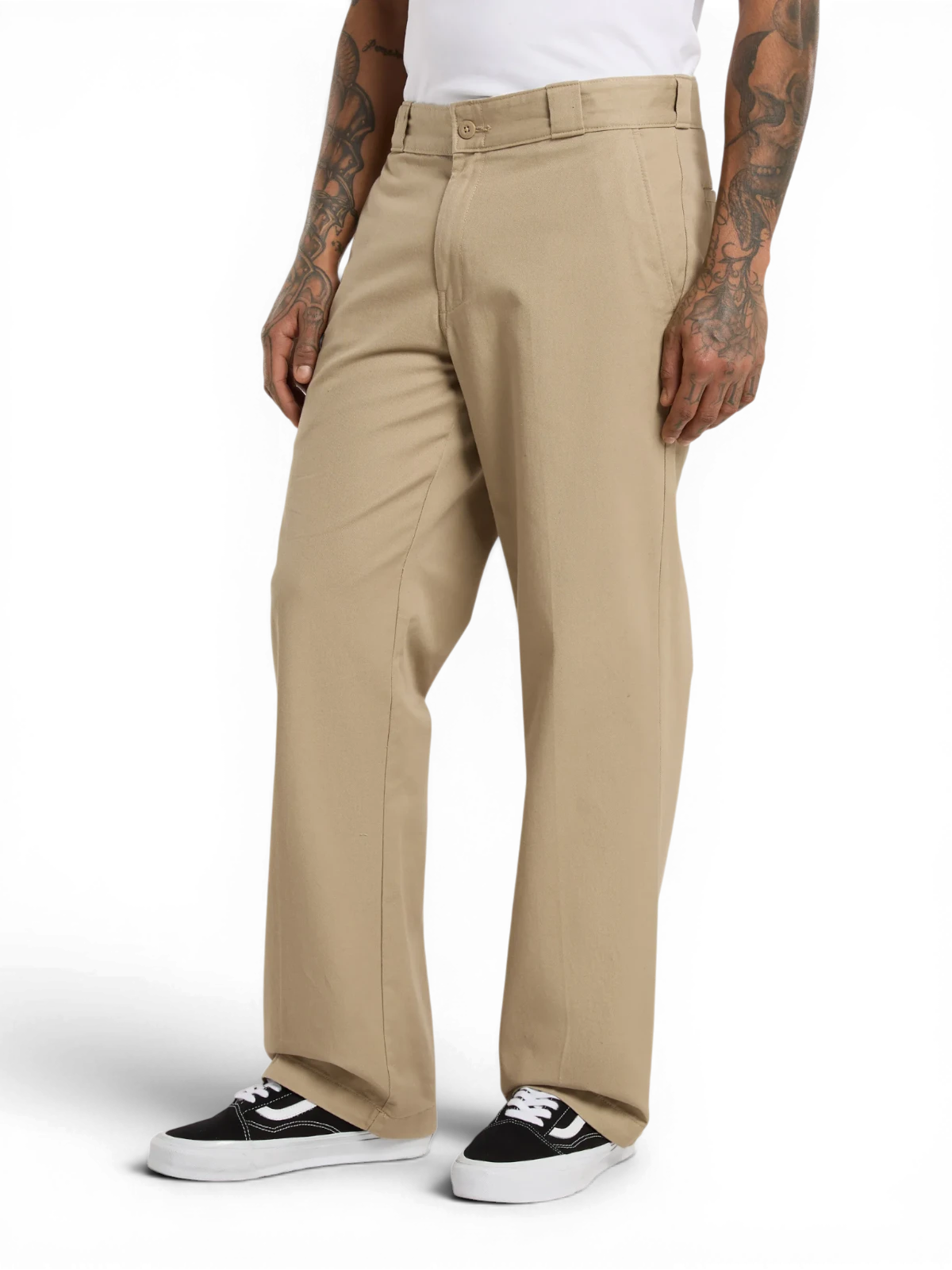Pantalons Dickies 247 Regular Work Pant Desert Sand, vue portée de ¾