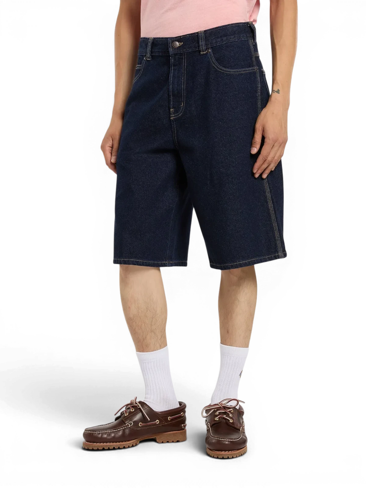 Shorts Dickies 958 13 Inch Loose Short J Rinsed, vue portée de face