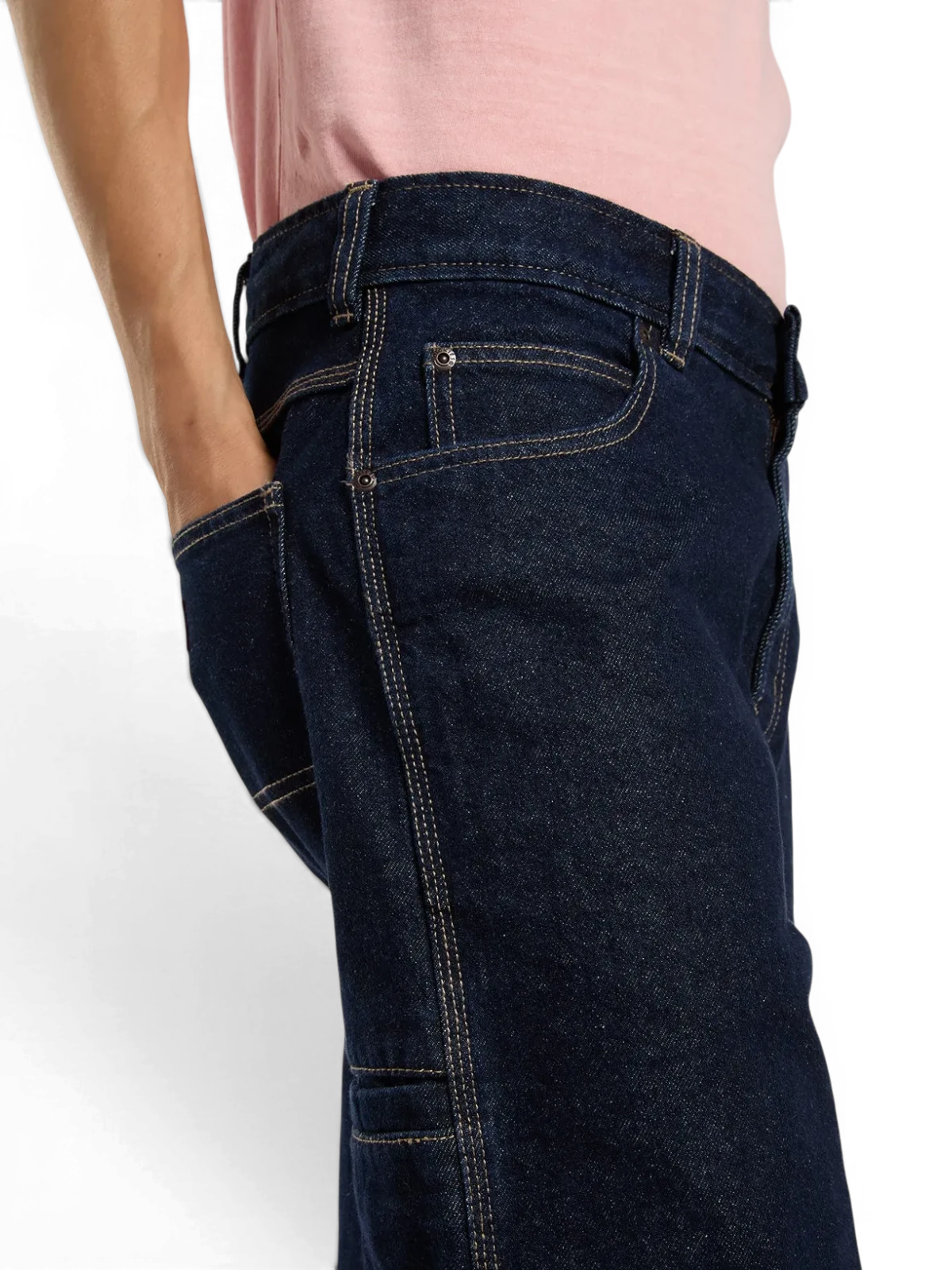 Shorts Dickies 958 13 Inch Loose Short J Rinsed, vue détail short portée