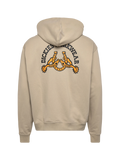Sweatshirts Dickies Bettsville Fz Hoodie Eucalyptus, vue de dos a plat