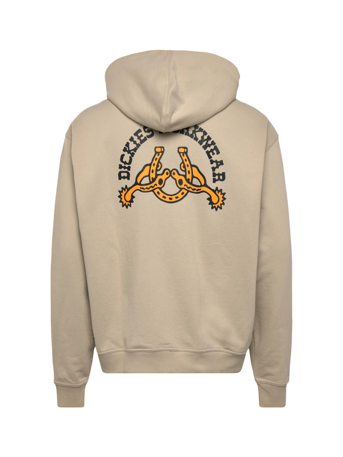 Sweatshirts Dickies Bettsville Fz Hoodie Eucalyptus, vue de dos a plat