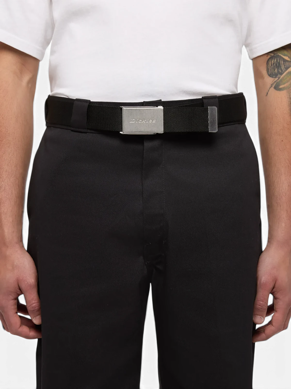 Ceintures Dickies Brookston Black, vue portée sur un homme