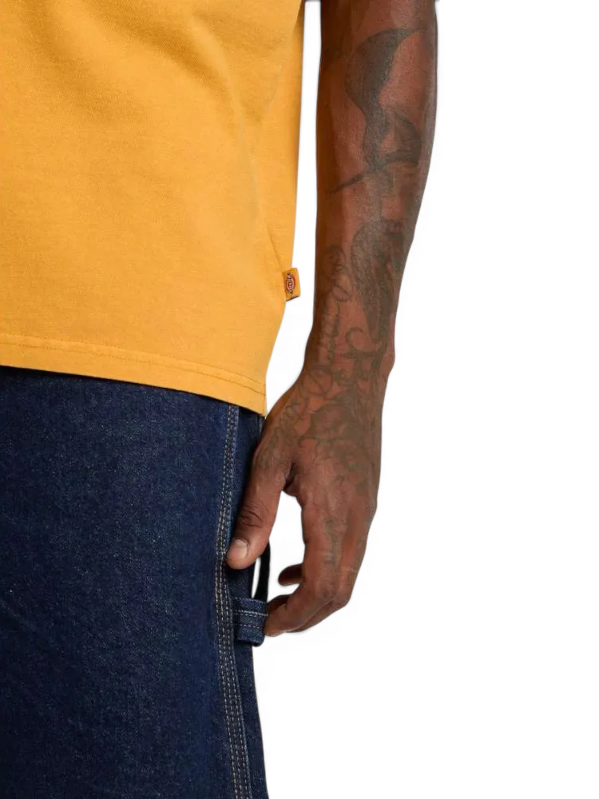 Teeshirts Dickies Darrtown Ss Tee Sunflower, vue detail teeshirt