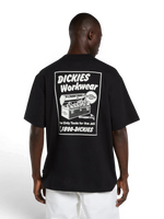 Dickies Dry Ridge Ss Tee Black - Teeshirts
