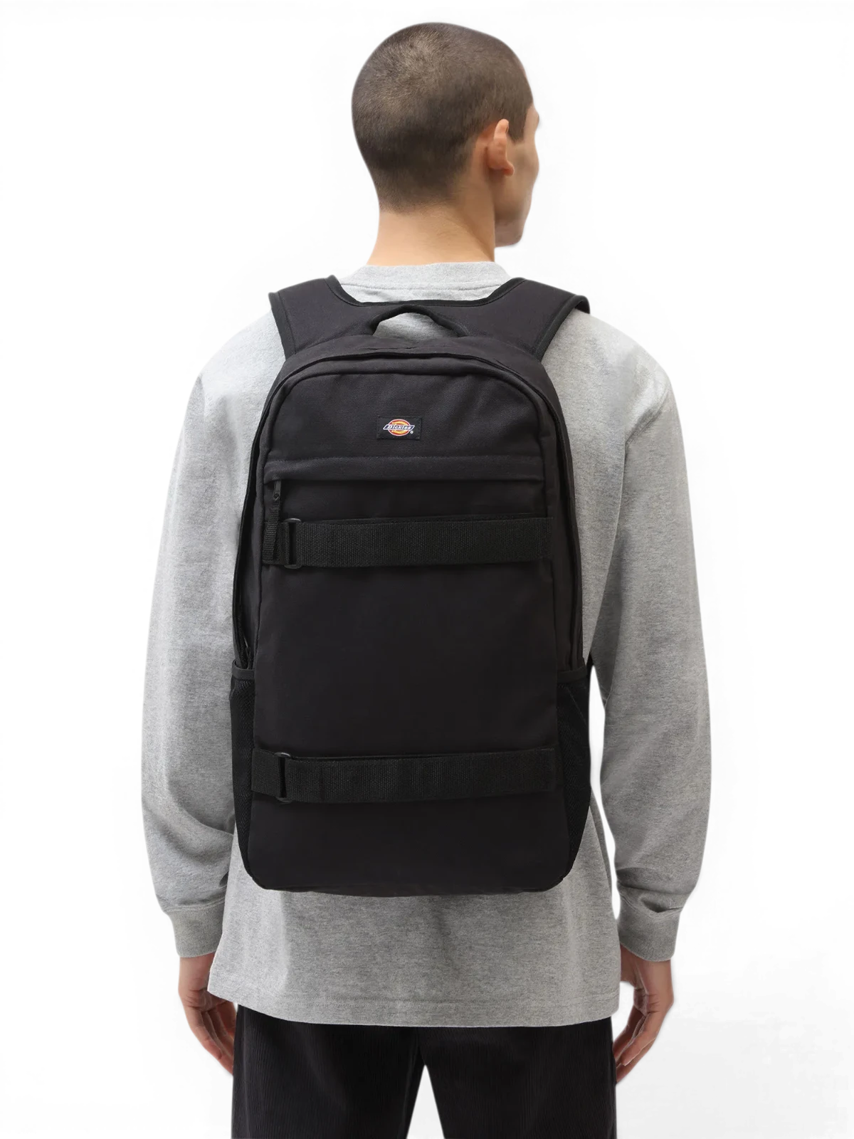 Sacs Dickies Duck Canvas Backp Black, vue portée de dos